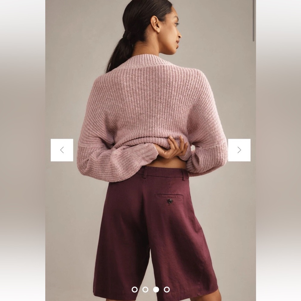 Maeve by Anthropologie The Avery Pleated Shorts - Picture 8 of 16